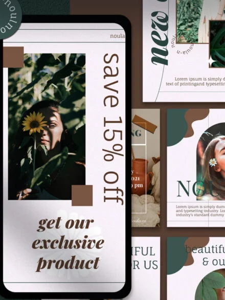 Noula Instagram Template Graphics - Image 7