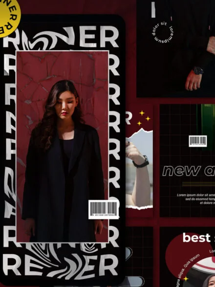 Reiner Instagram Template Graphics - Image 6