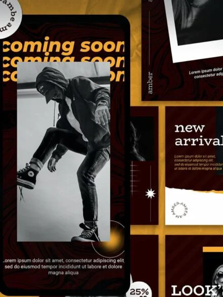 Amber Instagram Template Graphics - Image 12
