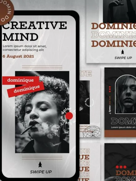 Dominique Instagram Template Graphics - Image 11