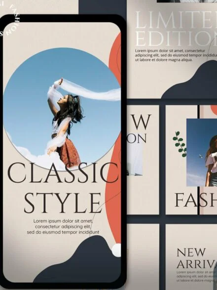 Fashion Style Instagram Template Graphics - Image 9