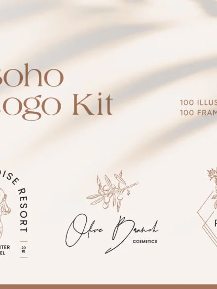 Bohemian Logo Kit Graphics - Image 3