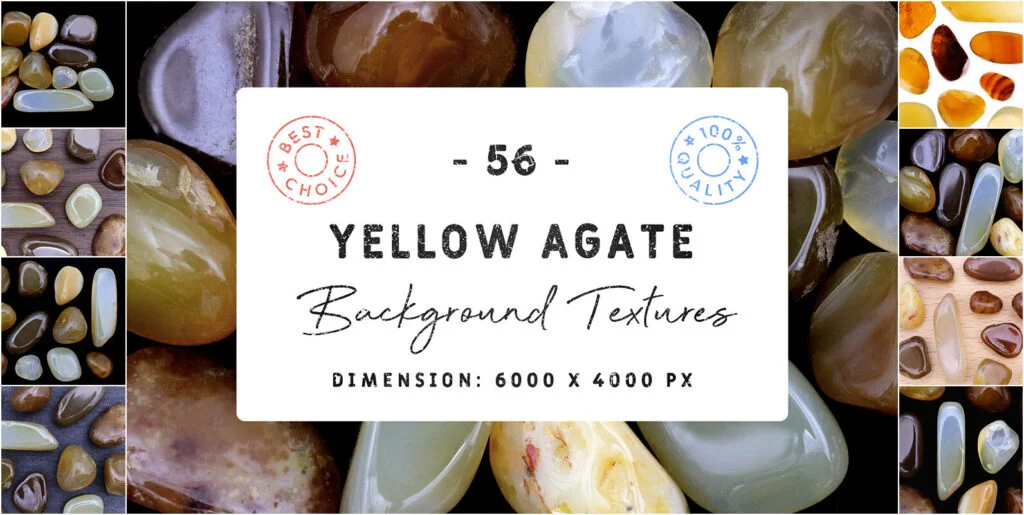 56 Yellow Agate Background Textures Graphics - Image 2