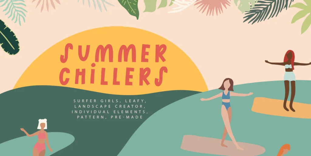 Summer Chillers Landscape Creator Graphics - Image 1