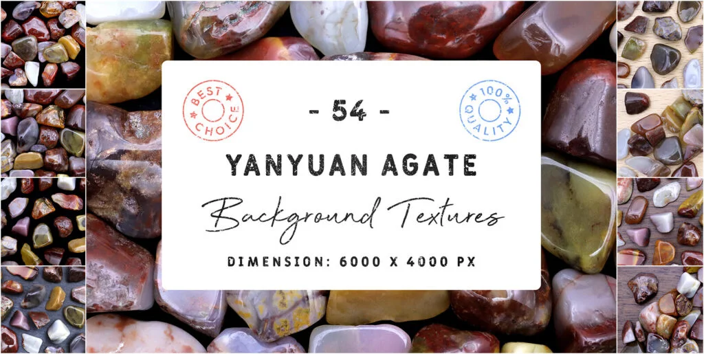 54 Yanyuan Agate Background Textures Graphics - Image 1
