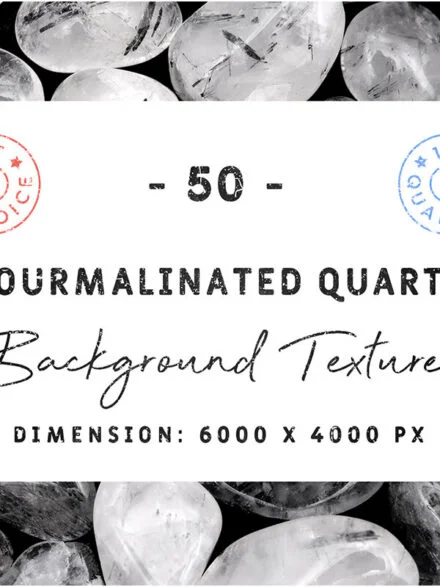 50 Tourmalinated Quartz Background Textures Graphics - Image 5