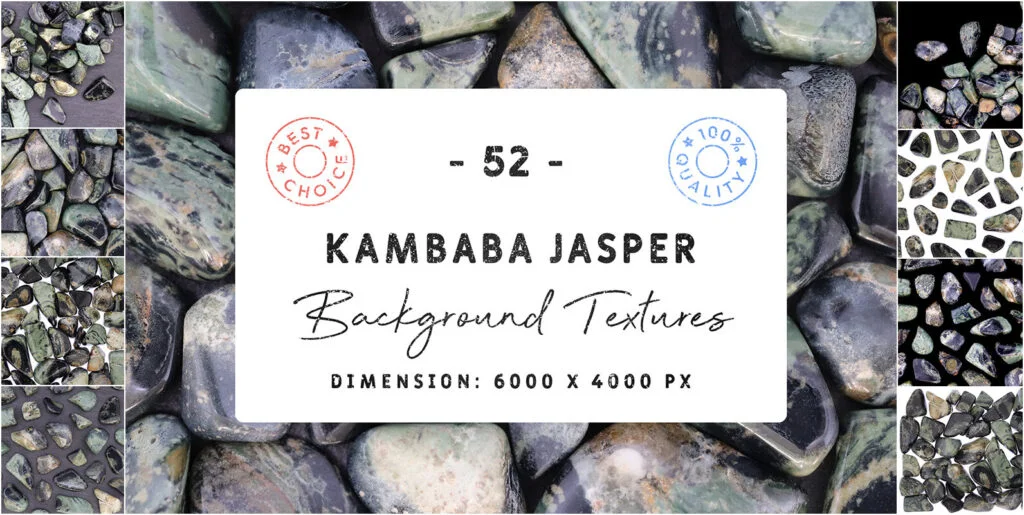 52 Kambaba Jasper Background Textures Graphics - Image 2