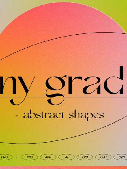 Grainy Gradients – Backgrounds & Abstract Shapes Collection Graphics - Image 9