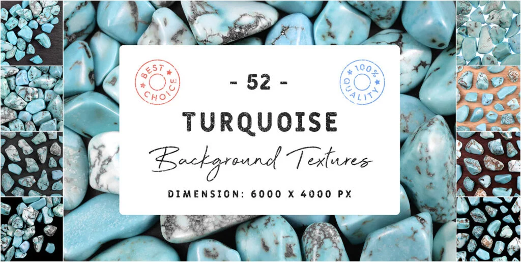 52 Turquoise Background Textures Graphics - Image 1