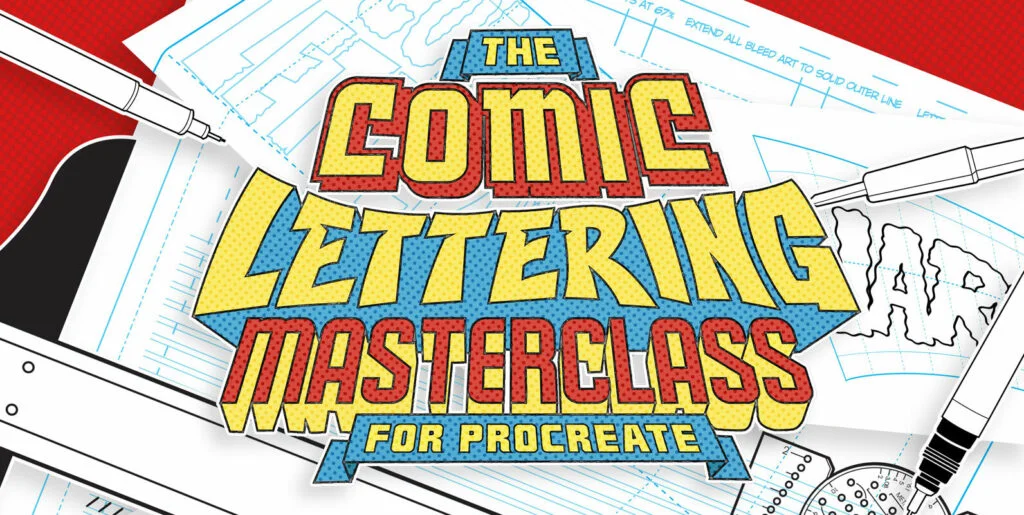 The Comic Lettering Masterclass For Procreate Graphics - Image 1