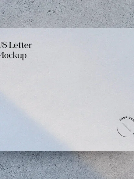 Minimal US Letter Paper Mockup Vol.2 Graphics - Image 8