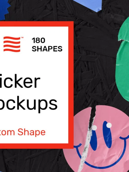 Sticker Mockups – Shape Generator Graphics - Image 1