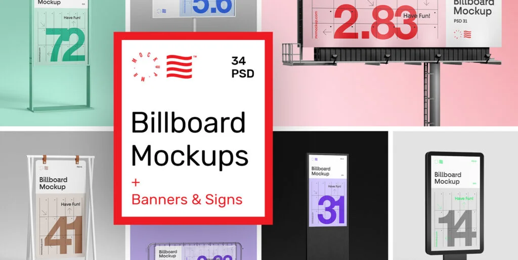 Billboard Mockups + Banner & Stand Graphics - Image 2