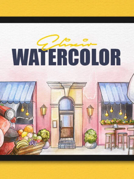 Elixir Watercolor Procreate Brushes Graphics - Image 5