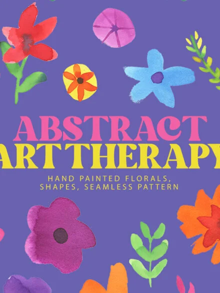 Watercolour Abstract Art Therapy Graphics - Image 3