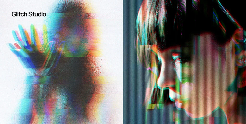 Glitch Studio Photo Effects Graphics - Image 2