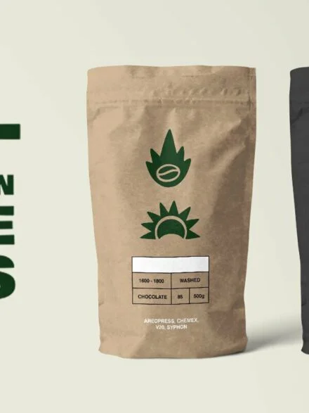 Hand-Drawn Coffee Logos Graphics - Image 1