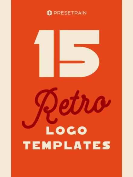 Retro Logo Templates and Badges Graphics - Image 1