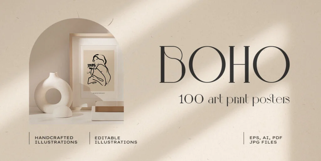 Bohemian Art Prints Posters Graphics - Image 1