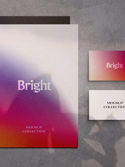 Sunset Stationery Mockup Scene Graphics - Image 7