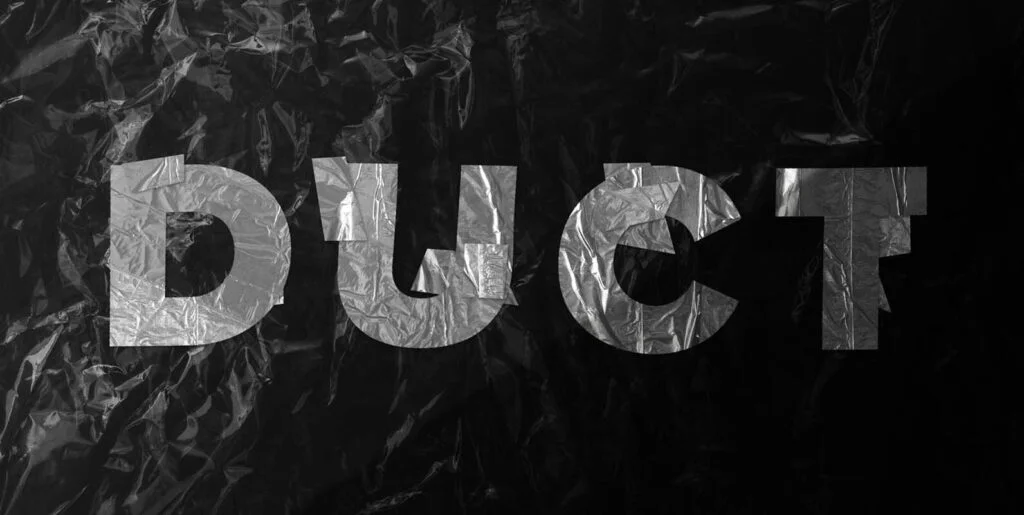Duct Tape Text Effect Mockup Graphics - Image 1