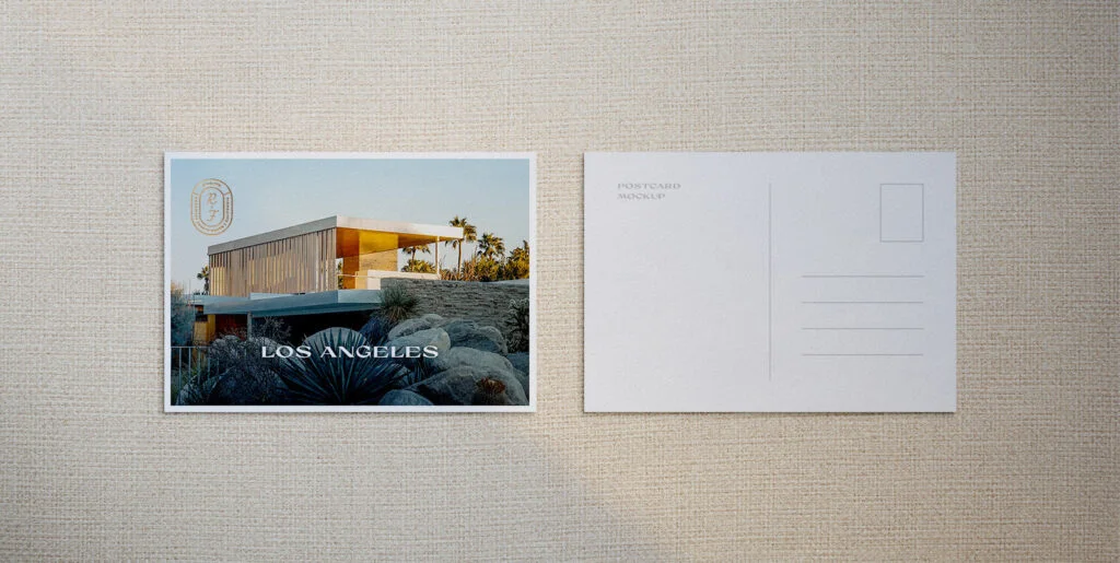 Correo Postcard Mockups Graphics - Image 1
