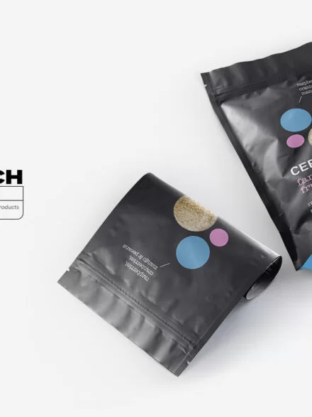 Plastic Pouch Bag Mockup Graphics - Image 1