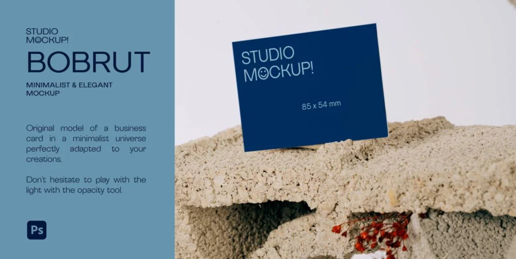 Business Card Mockup Brut Graphics - Image 1