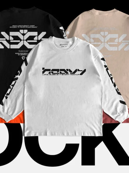 Premium Long-Sleeved Mockup Graphics - Image 6
