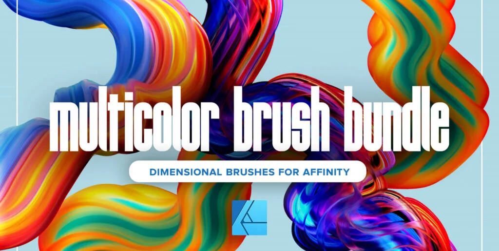 Multicolor Brush Bundle for Affinity Graphics - Image 2