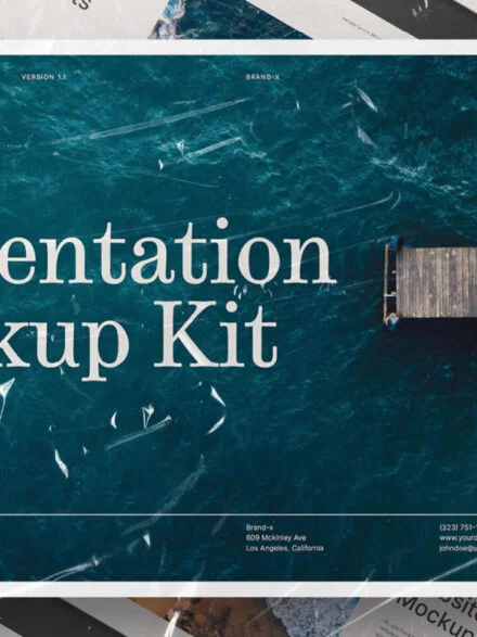 Agenzia Presentation Mockup Kit Graphics - Image 1
