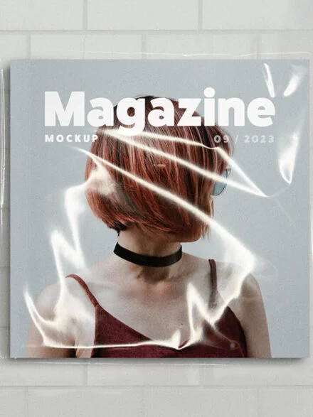 Square Magazine Mockup Graphics - Image 11
