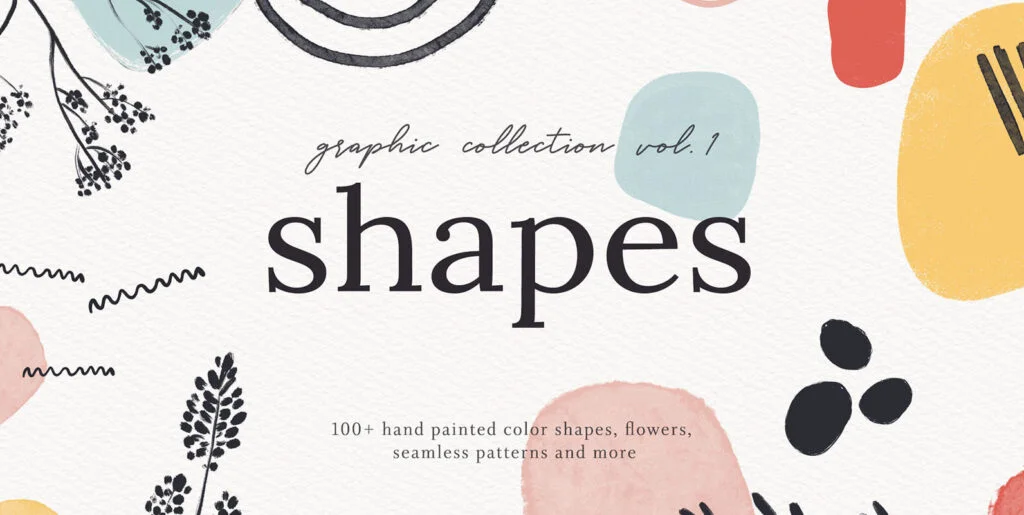 Abstract Shapes Print Graphics Vol.1 Graphics - Image 1