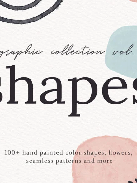 Abstract Shapes Print Graphics Vol.1 Graphics - Image 5
