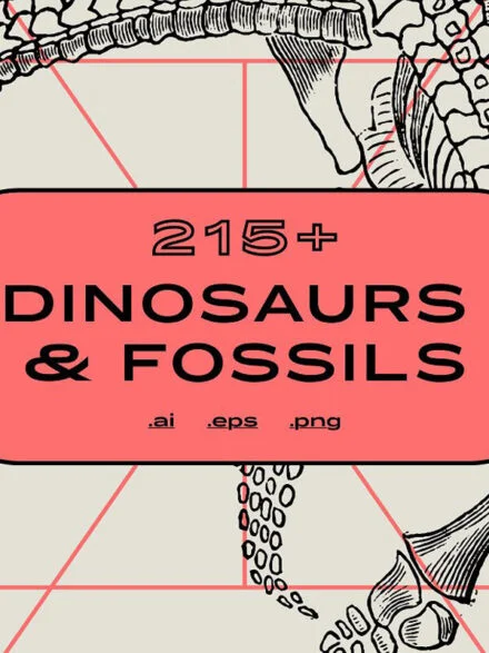 Dinosaurs & Fossils Graphics - Image 5