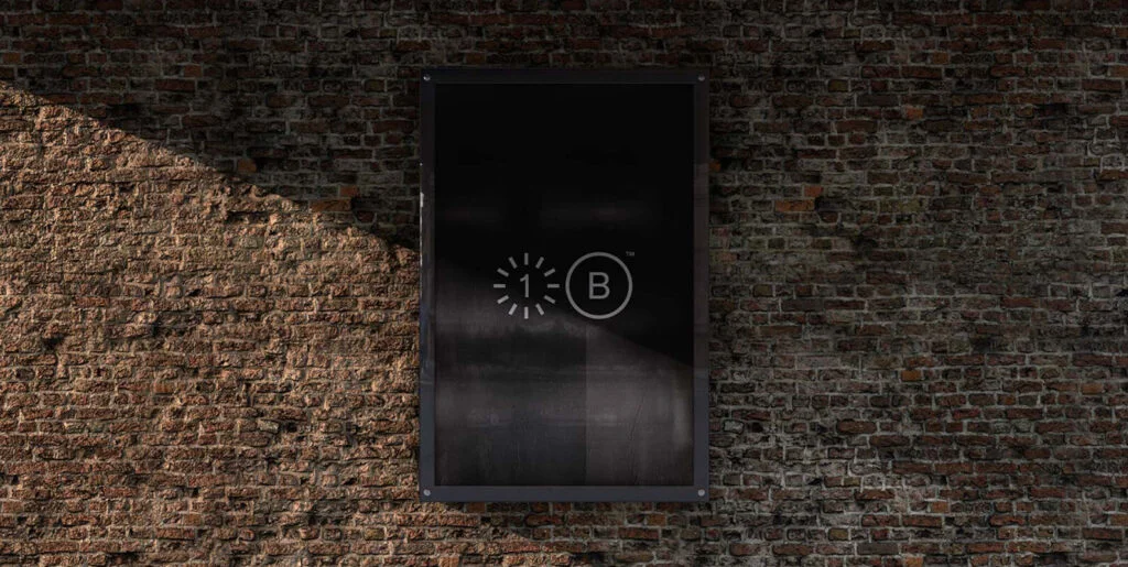 Brick Wall Billboard Mockup – No. 005 Graphics - Image 1