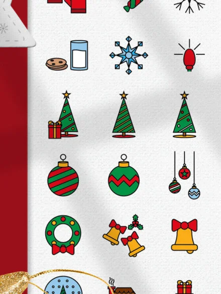 Christmas Icons Graphics - Image 7
