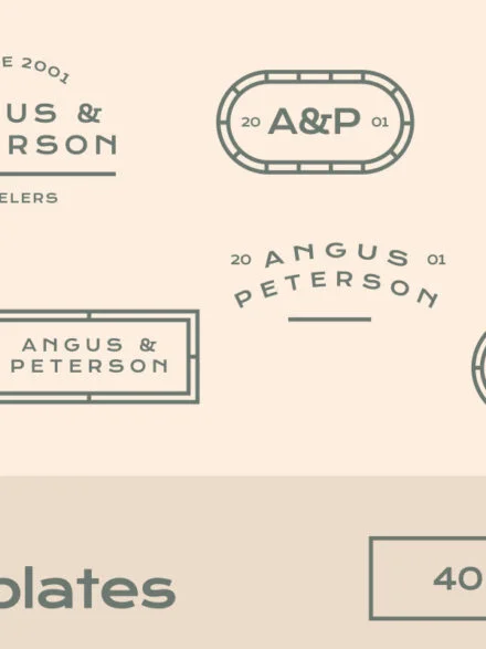 Minimalist Logo Templates Graphics - Image 2