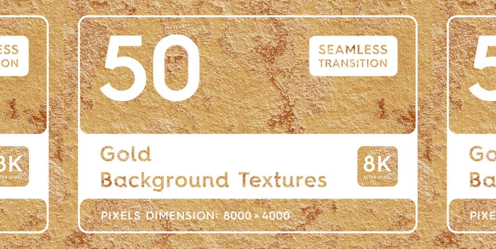 50 Gold Background Textures Graphics - Image 2