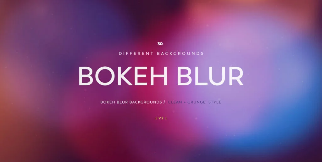 Bokeh Blur Backgrounds V2 Graphics - Image 1