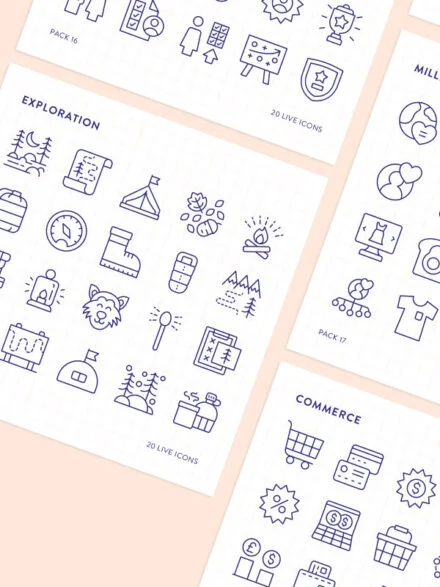 Mega Bundle Line Icons Vol 6 Graphics - Image 2