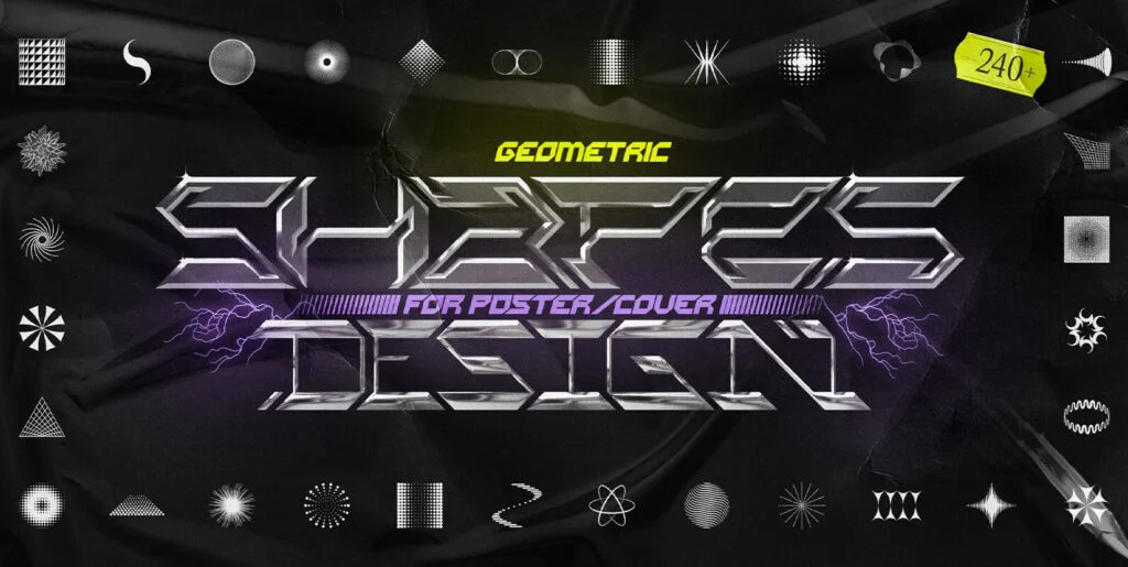 Geometric Shapes Design Graphics - Image 1