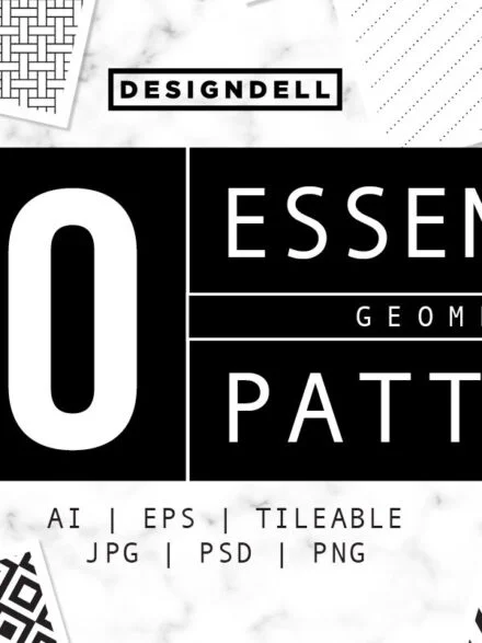 650 Essential Vector Patterns Graphics - Image 1