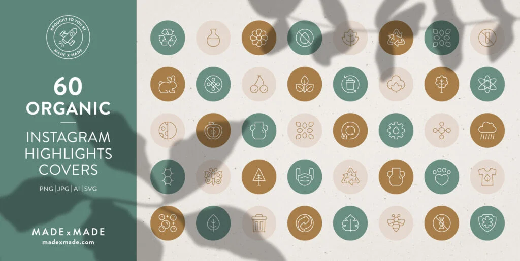 Organic – Instagram Highlight Covers Graphics - Image 2