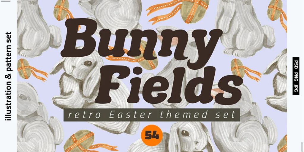 BUNNY FIELDS Graphics - Image 1