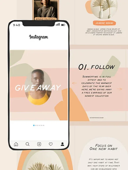 Coach Carousel Templates CANVA-PS Graphics - Image 3