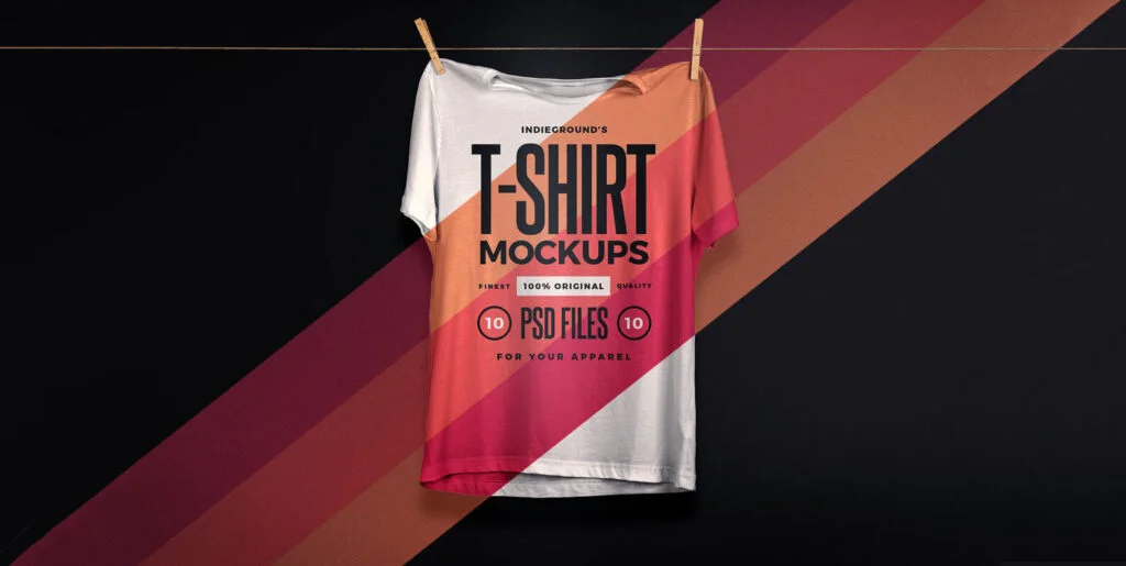 Studio T-Shirt Mockups Graphics - Image 1