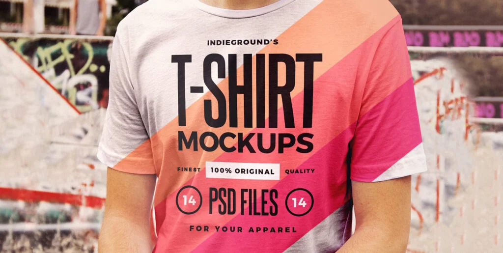 Urban T-Shirt Mockups Graphics - Image 2