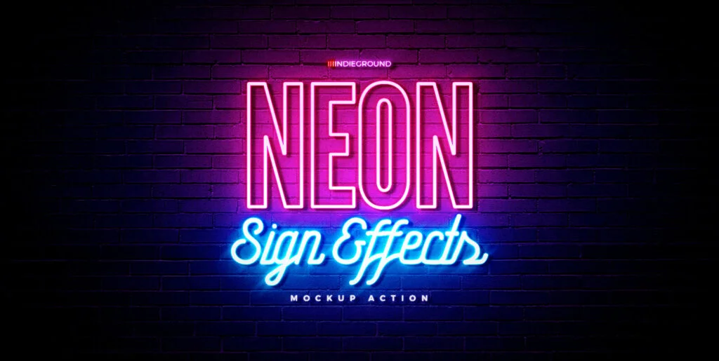 Neon Sign Effects Graphics - Image 2