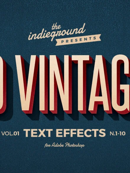 Retro Text Effects Vol.1 Graphics - Image 8